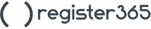 Register365 logo
